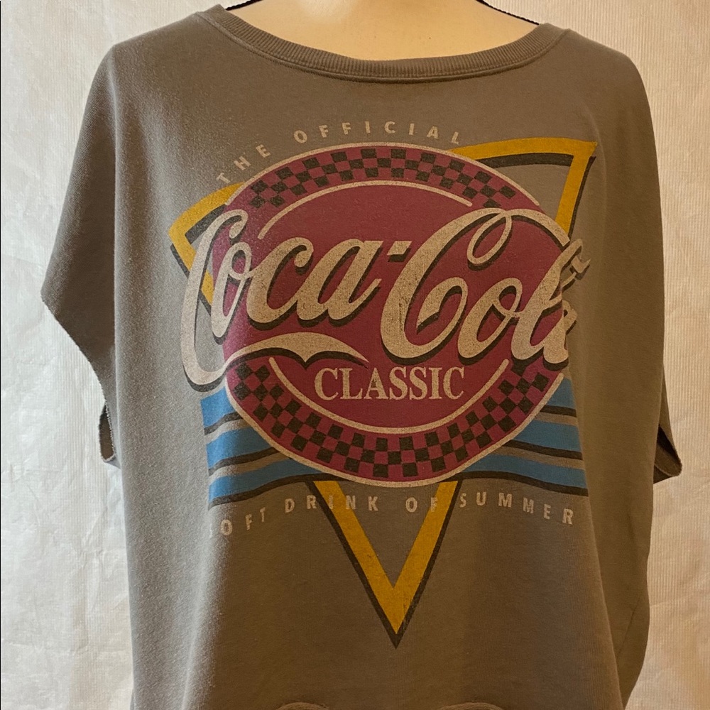 Coca Cola Sleeveless Muscle T T-shirt